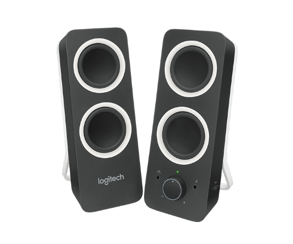 logitech black speakers